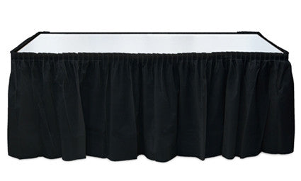 (TVS) F-26 Table Rental - Draped 8' x 30"