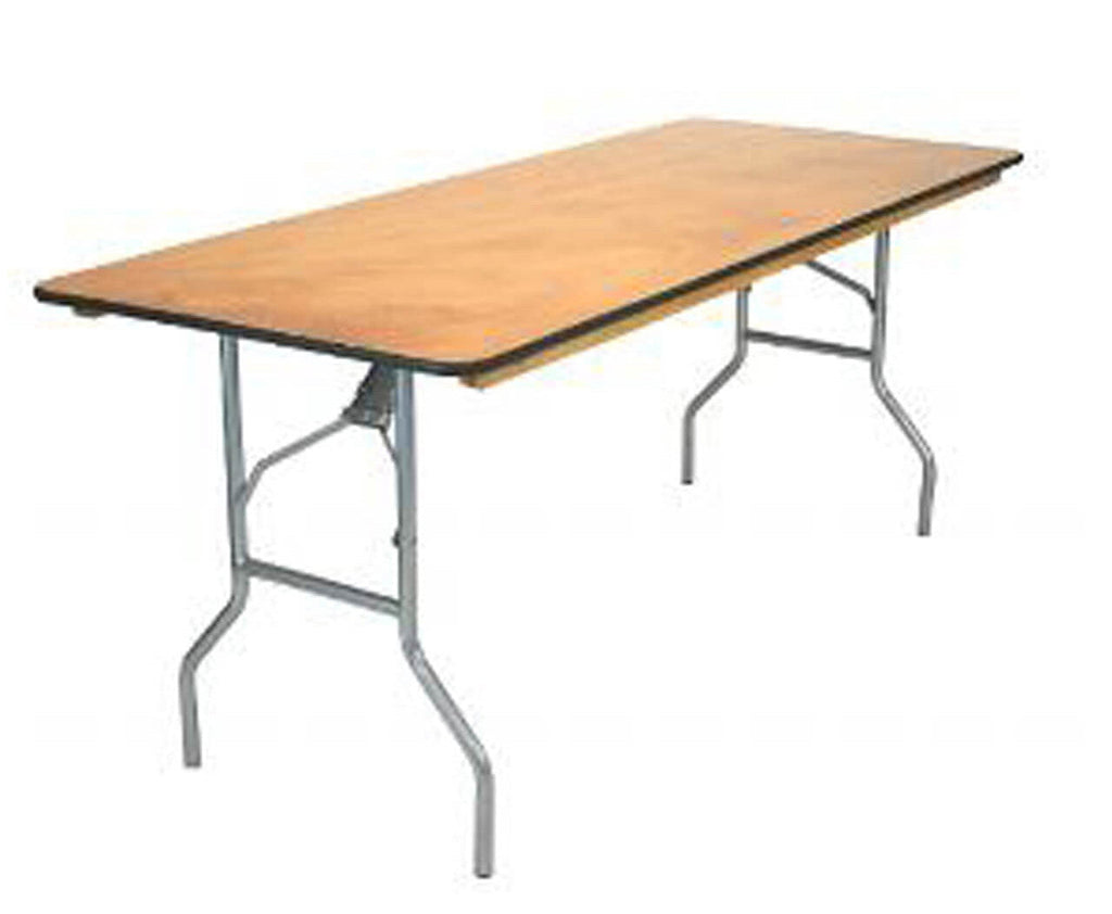 (TVS) F-26 Table Rental - Undraped 8' x 30"